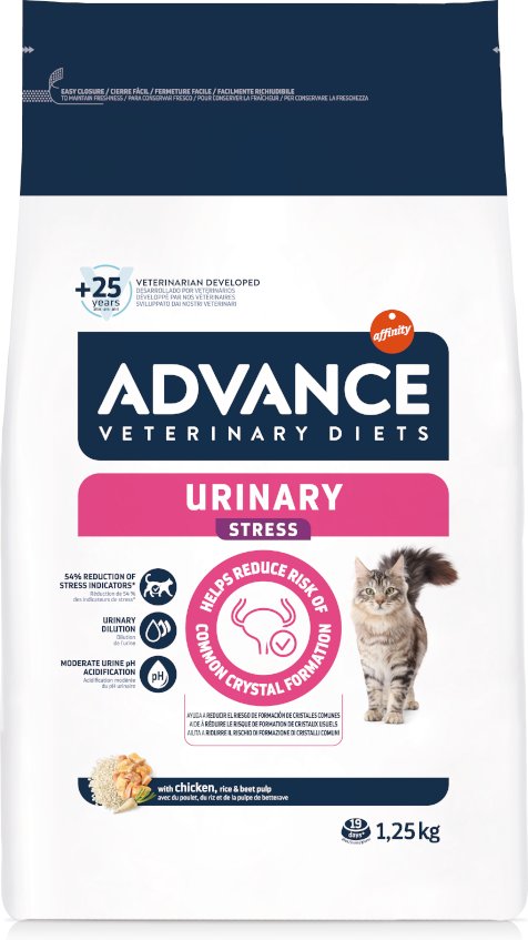 Affinity Advance Veterinary Diets Urinary Stress - Sparpaket: 2 x 1,25 kg