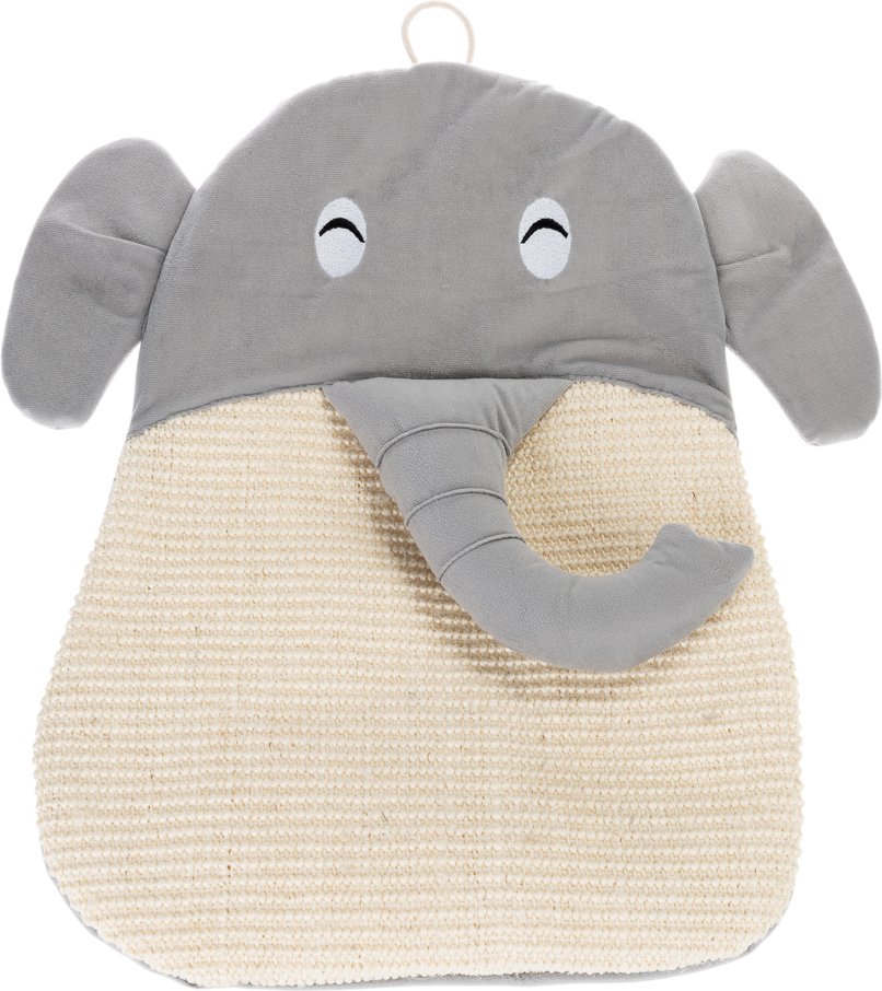 Kratzmatte Elefun - grau / beige