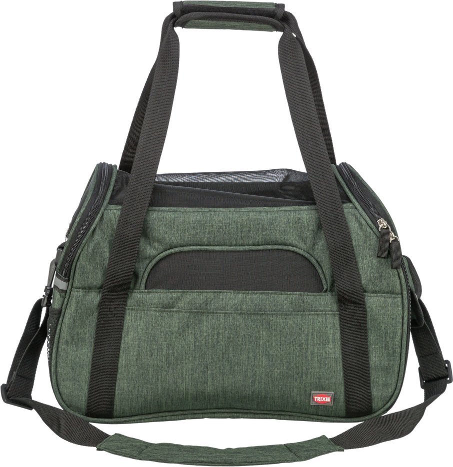 Trixie Tasche Madison, olivgrün - L 42 x B 19 x H 28 cm
