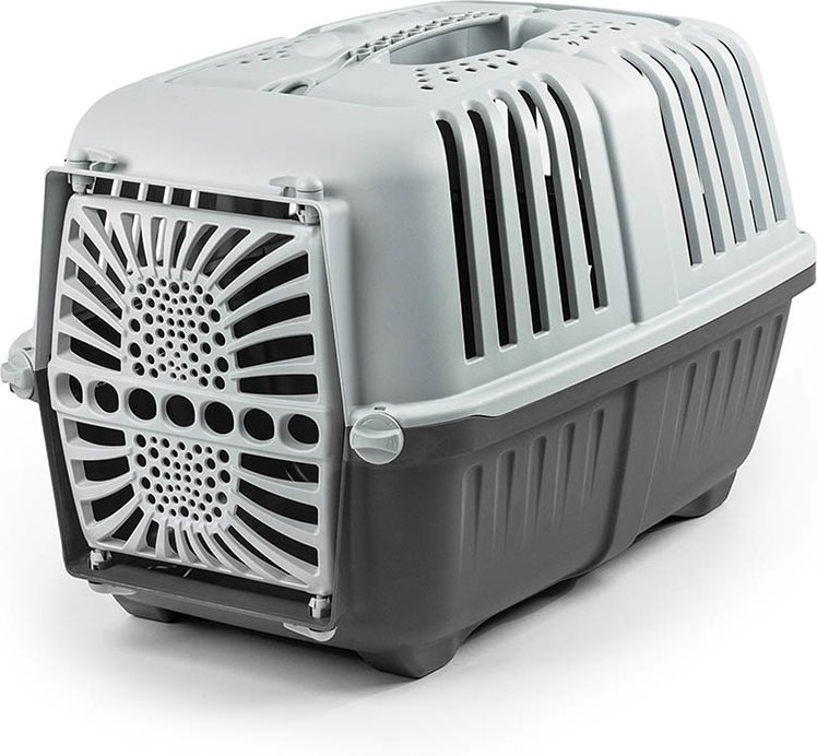 Thumbnail - Lionto Transportbox aus Kunststoff, anthrazit - B 36 x T 55 x H 36 cm