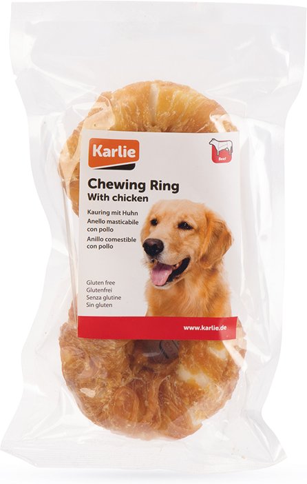 Karlie Kauring mit Huhn - Sparpaket: 6 x Ø 7,5 cm