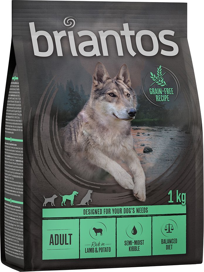 Briantos Adult Lamm & Kartoffel - GETREIDEFREIE Rezeptur - 4 x 1 kg