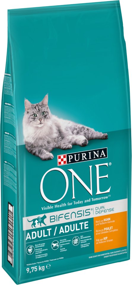 PURINA ONE Adult Huhn & Vollkorngetreide Sparpaket: 2 x 9,75 kg