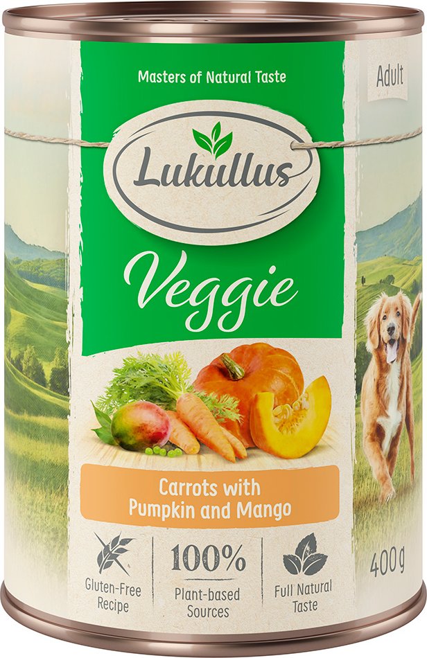 Sparpaket Lukullus Naturkost 24 x 400 g - Adult Veggie