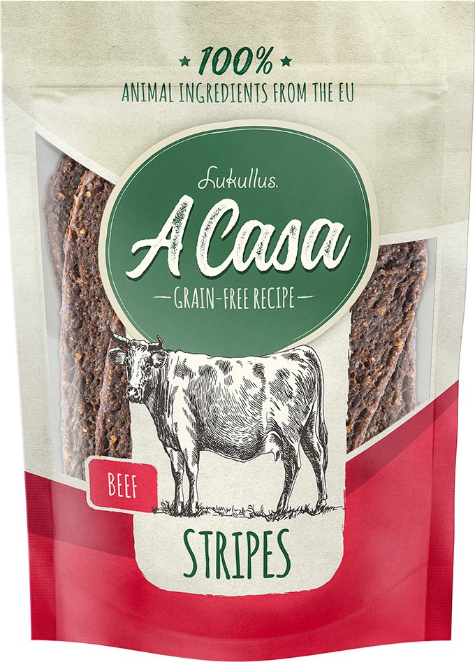Lukullus A Casa Stripes Rind - Sparpaket: 3 x 100 g