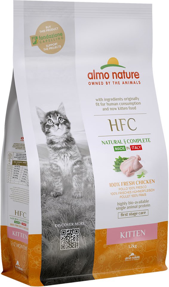 Almo Nature HFC Kitten Huhn - Sparpaket: 2 x 1,2 kg