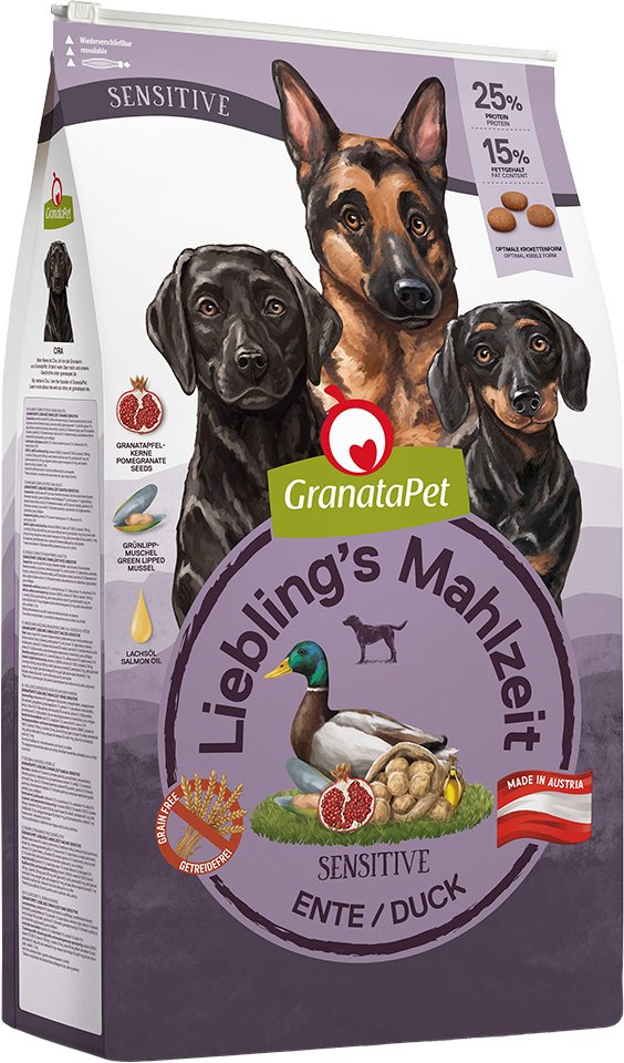 GranataPet Liebling's Mahlzeit Adult Sensitive Ente - 10 kg
