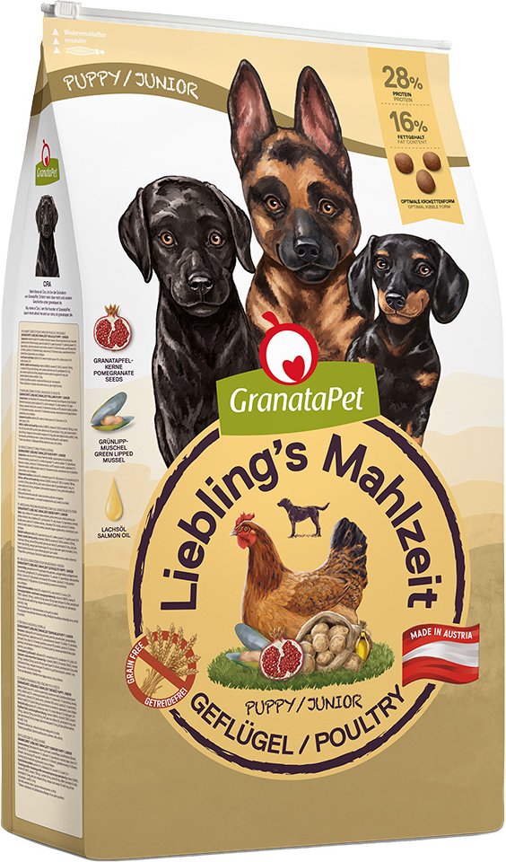 Sparpaket GranataPet Liebling's Mahlzeit 2 x 10 kg - Junior Geflügel