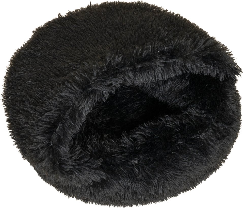 TIAKI Katzenhöhle Harry - schwarz: ca. Ø 50 x H 20 cm