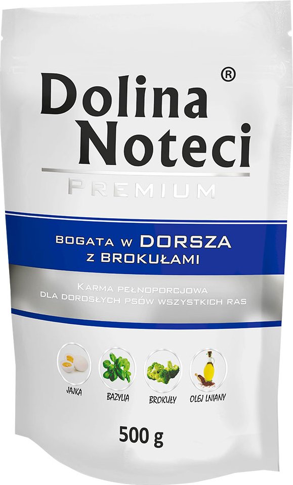 Dolina Noteci Premium Pouches 10 x 500 g - Kabeljau mit Brokkoli