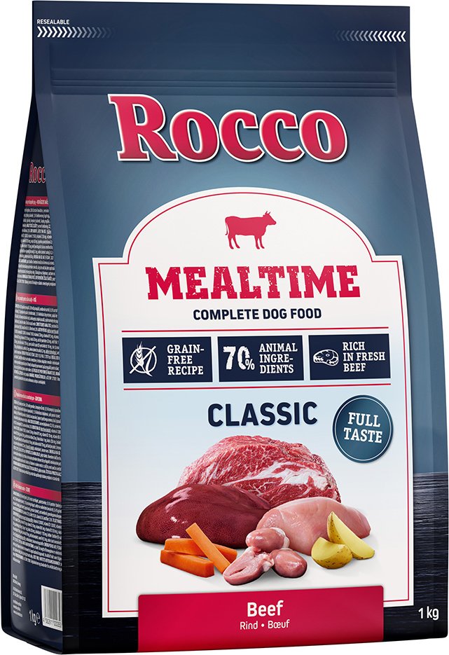 Thumbnail - Rocco Mealtime - reich an frischem Rind - Sparpaket: 5 x 1 kg