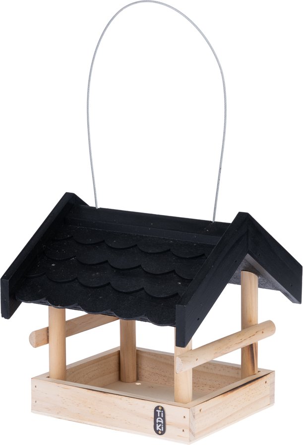 TIAKI Vogelhaus Barn - ca. L 19 x B 19 x H 18,5 cm