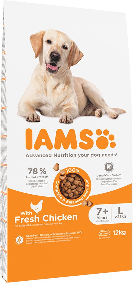 Thumbnail - IAMS Advanced Nutrition Senior Large Dog 7+ mit Huhn - 12 kg