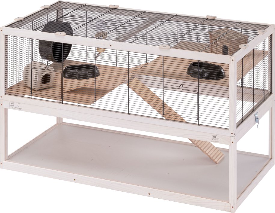 Ferplast Hamsterkäfig Domster 100 - L 100 x B 50 x H 61 cm