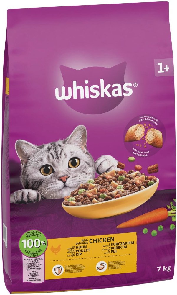 Whiskas 1+ Huhn - 7 kg