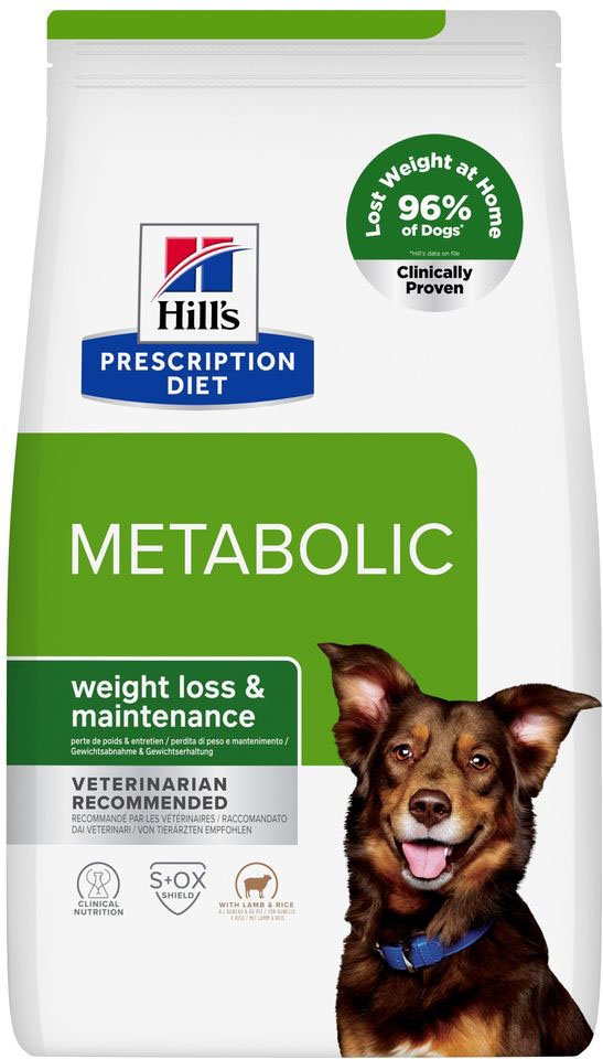 Sparpaket Hill's Prescription Diet - Metabolic mit Lamm & Reis (2 x 12 kg)