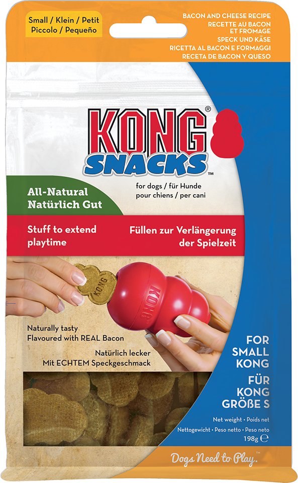 Thumbnail - KONG Classic - KONG Snack Bacon & Cheese, für Gr. S & M