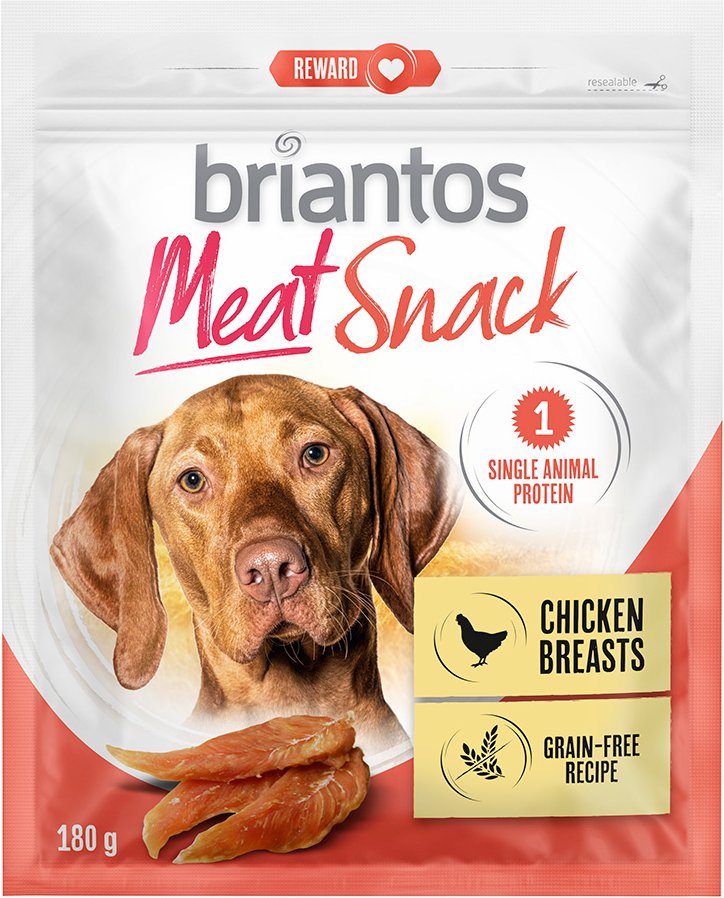 Briantos Chicken Breasts für Hunde - Chicken Breasts (2 x 180 g)