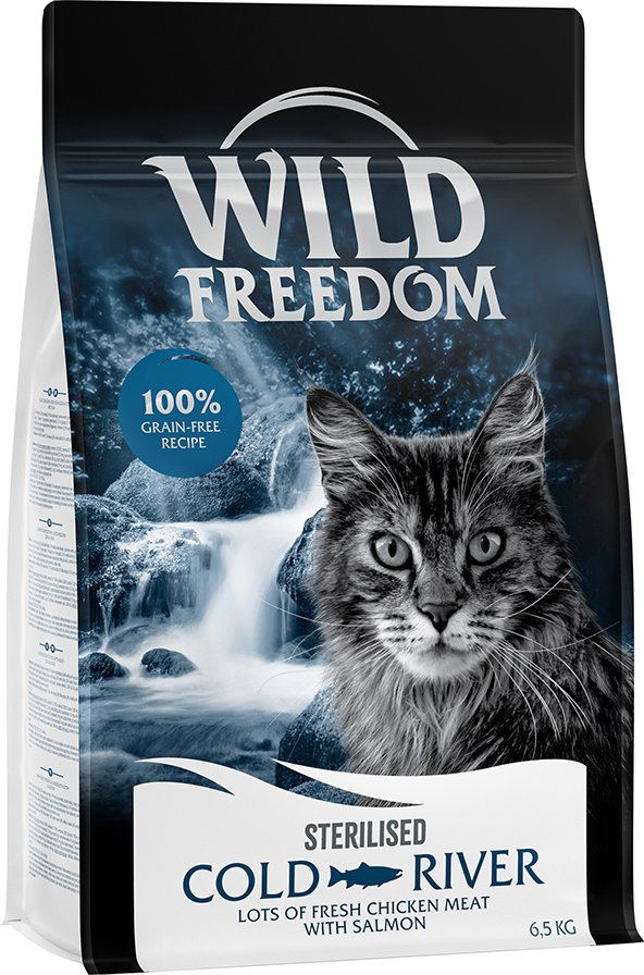 Wild Freedom Adult "Cold River" Sterilised Lachs - getreidefreie Rezeptur - Sparpaket: 2 x 6,5 kg