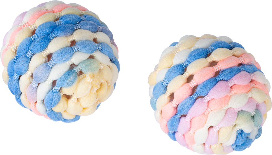 TIAKI Regenbogen Rasselball Set - 2er Set