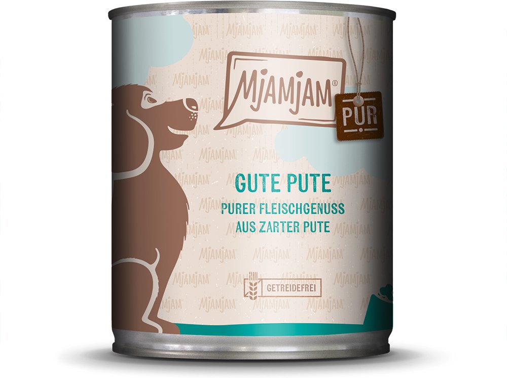 MjAMjAM purer Fleischgenuss 6 x 800 g - gute Pute pur