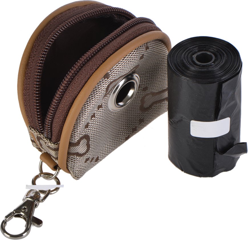 Hundekotbeutelspender Superbone - Beutelspender inkl. Rolle, L 8 x B 2,5 x H 6 cm