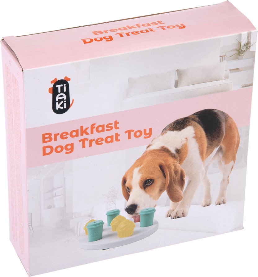 TIAKI Intelligenzspielzeug Breakfast - L 19,5 x B 19,5 x H 6 cm