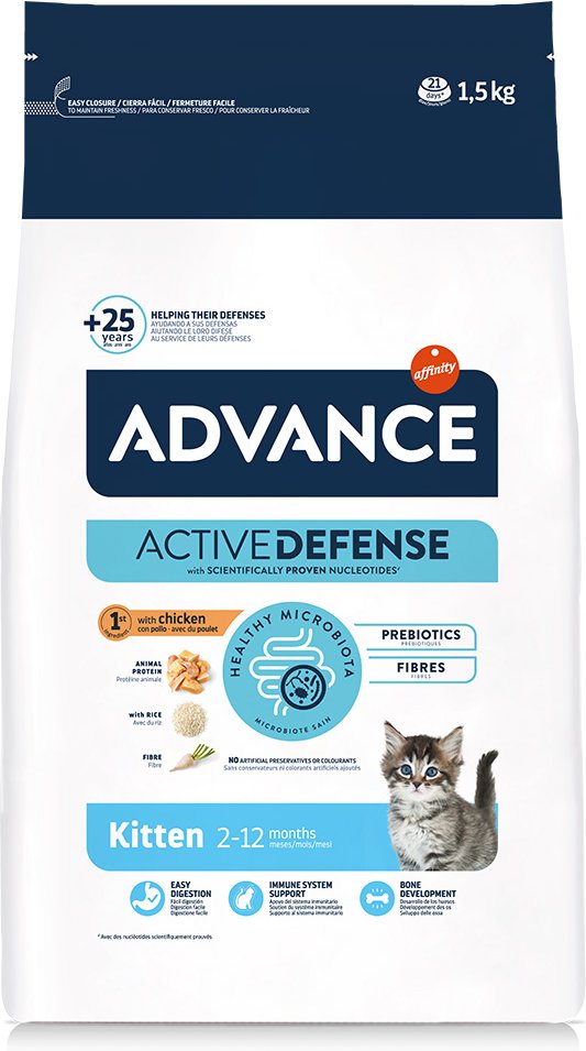 Advance Kitten - Sparpaket: 2 x 1,5 kg
