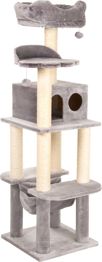 Kratzbaum La Digue III - hellgrau