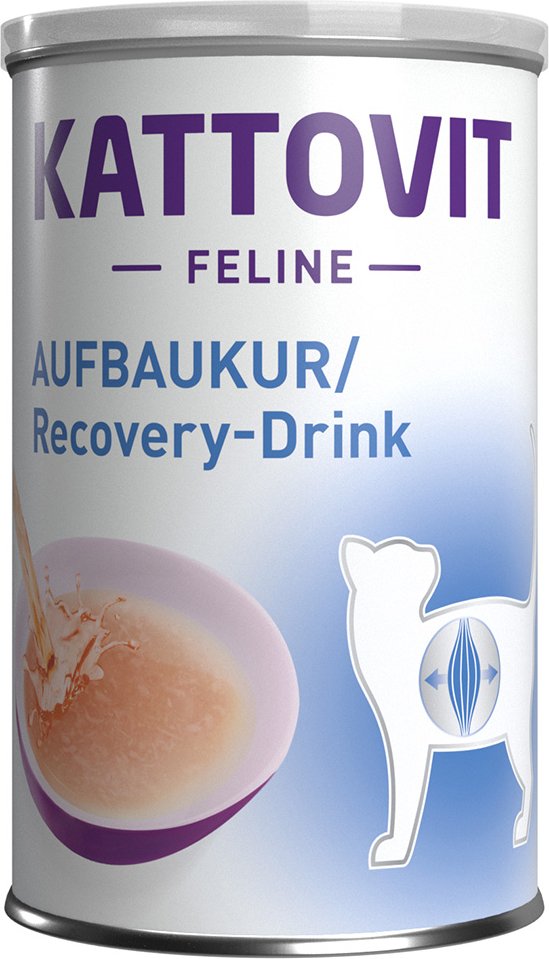 Kattovit Aufbaukur/Recovery-Drink - Sparpaket 24 x 135 ml mit Huhn