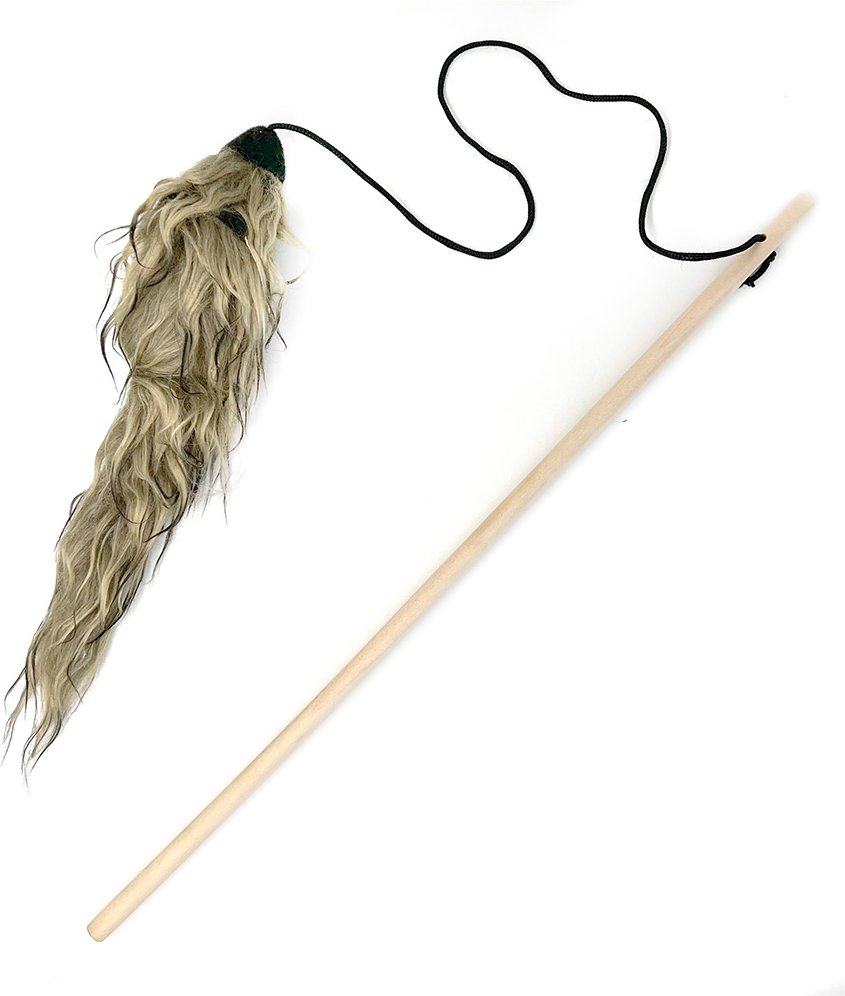 Aumüller Katzenangel Woozle mit Wuschel-Frettchen - 1 Stück