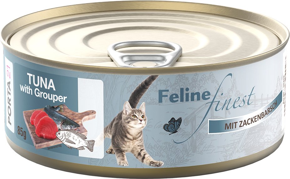Feline Finest 6 x 85 g - Thunfisch mit Zackenbarsch