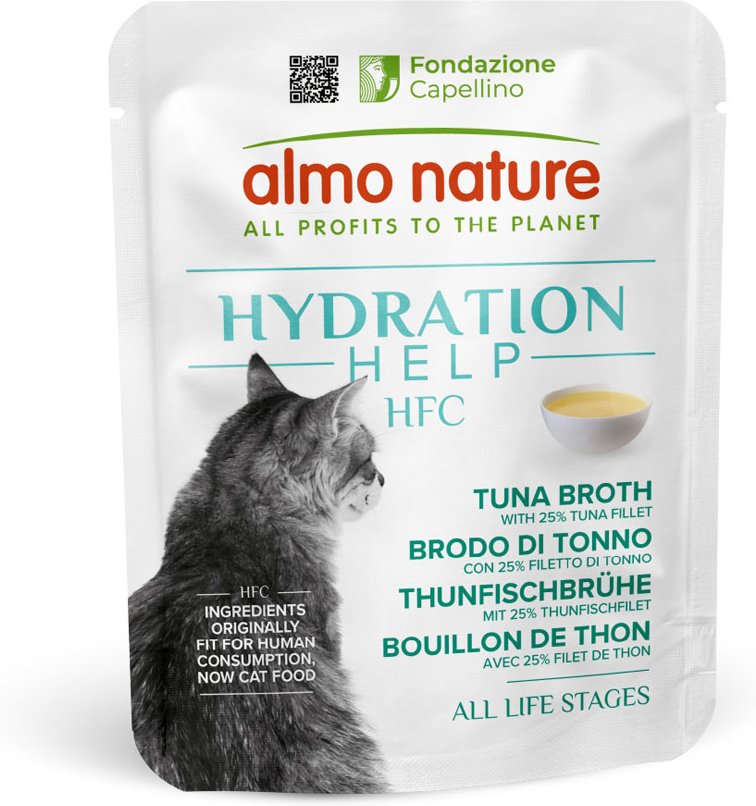 Thumbnail - Almo Nature HFC Hydration Help 6 x 50 g - Thunfischbrühe mit Thunfischfilet