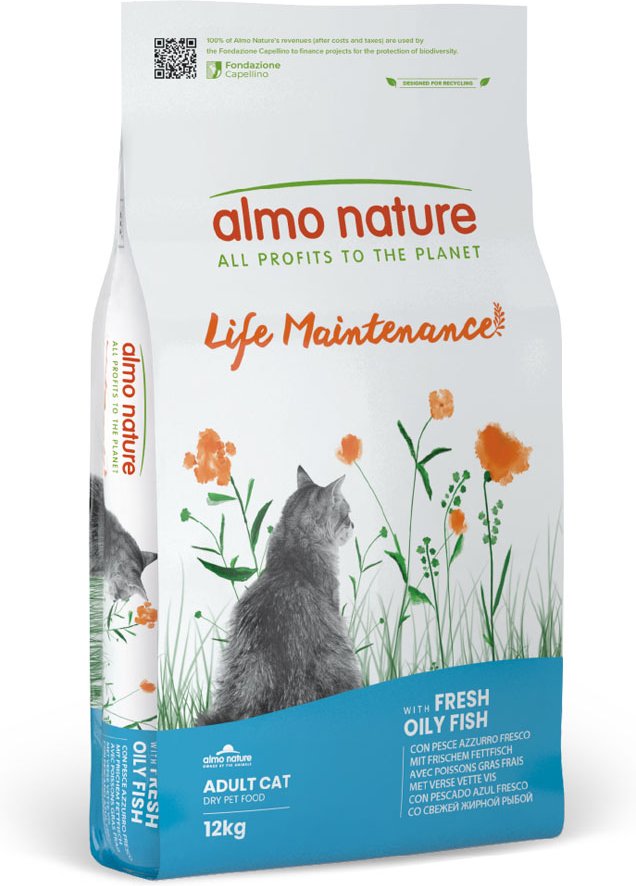 Sparpaket Almo Nature Functional 2 x Großgebinde - Life Maintenance Adult: Fettfisch & Reis (2 x 12 kg)
