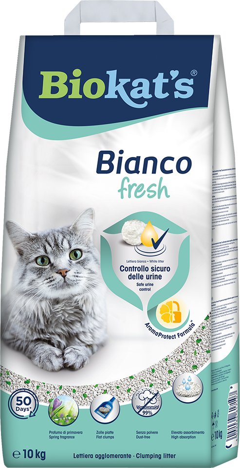 Biokat's Bianco Fresh Katzenstreu - 10 kg