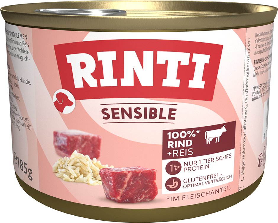 RINTI Sensible 6 x 185 g - Rind & Reis
