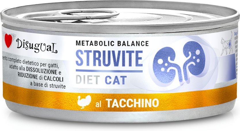 Disugual Metabolic Balance Struvite Cat 12 x 85 g - Truthahn
