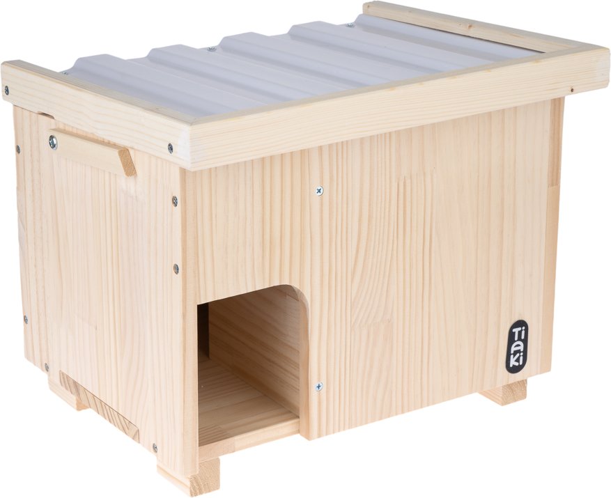 TIAKI Winterfestes Igelhaus - ca. L 40,4 x B 32 x H 33 cm
