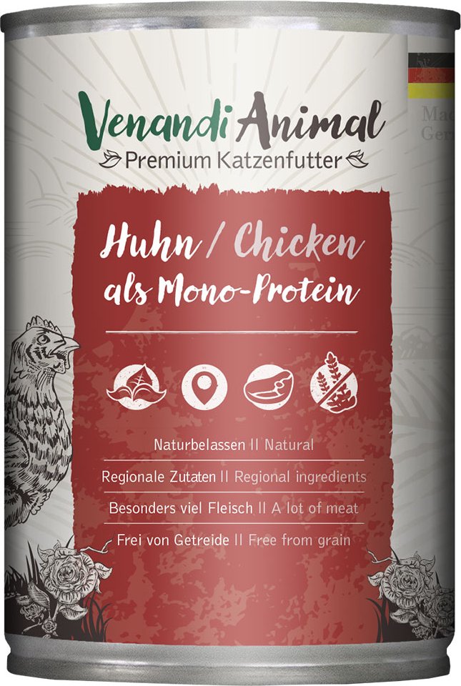 Thumbnail - Venandi Animal Monoprotein 6 x 400 g - Huhn