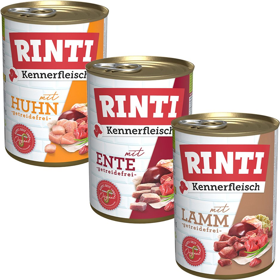 6 x 400 g RINTI Probiermix - Kennerfleisch Mix II