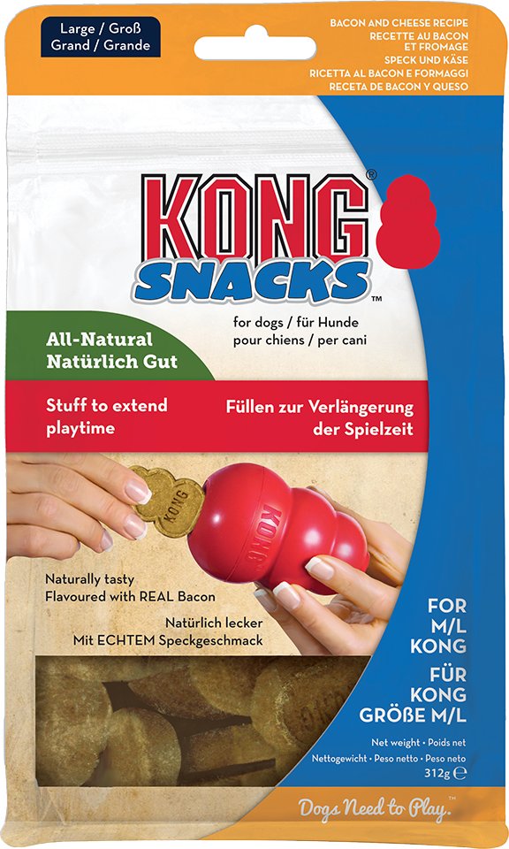 Thumbnail - KONG Classic - KONG Snack Bacon & Cheese L, für Gr. L