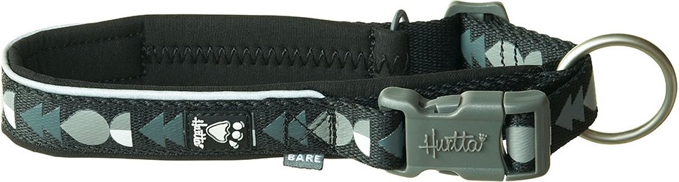 Hurtta Bare Halsband, coal - 35 - 45 cm Halsumfang