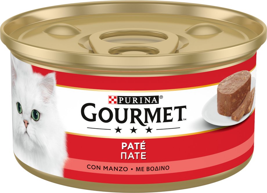 Gourmet Nassfutter 24 x 195 g - Rind