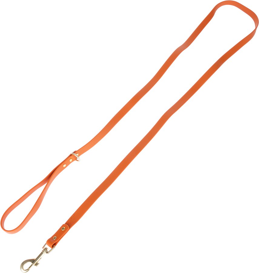 Thumbnail - TIAKI Wasserabweisende PVC-Leine, orange - Länge: ca. 200 cm