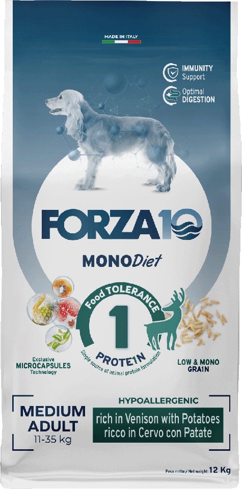 Forza 10 Medium Diet Wild & Kartoffeln - Sparpaket: 2 x 12 kg