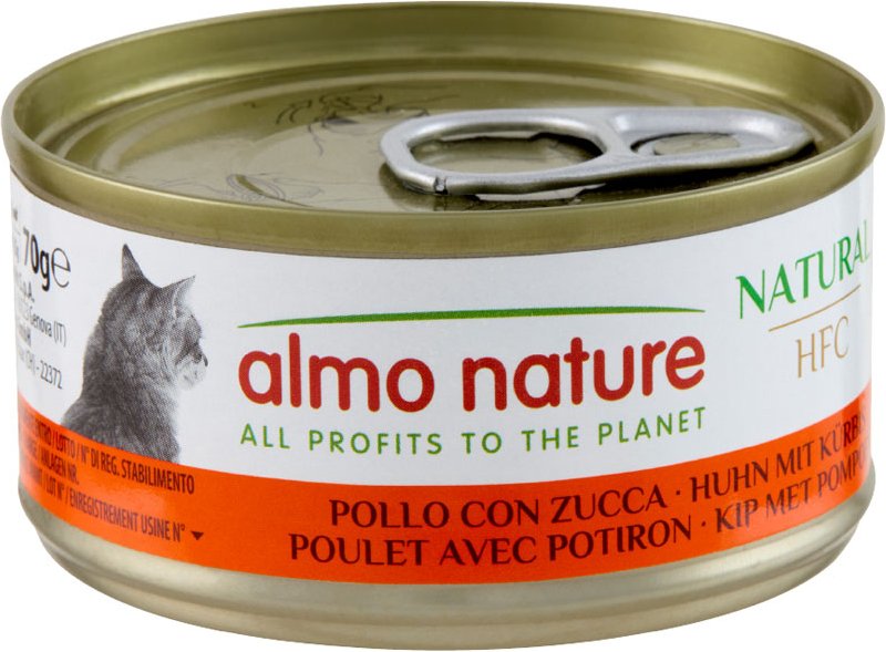 Thumbnail - Sparpaket Almo Nature HFC Natural 24 x 70 g - Huhn mit Kürbis