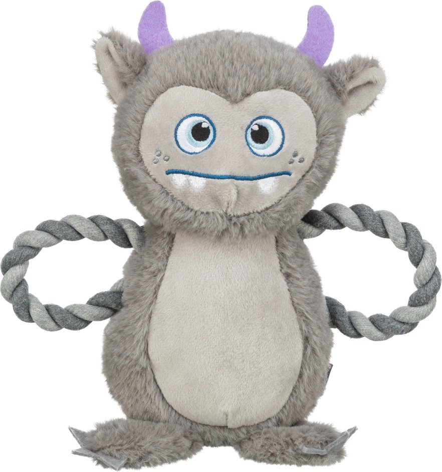 Trixie Monster mit Seil - L 33 cm