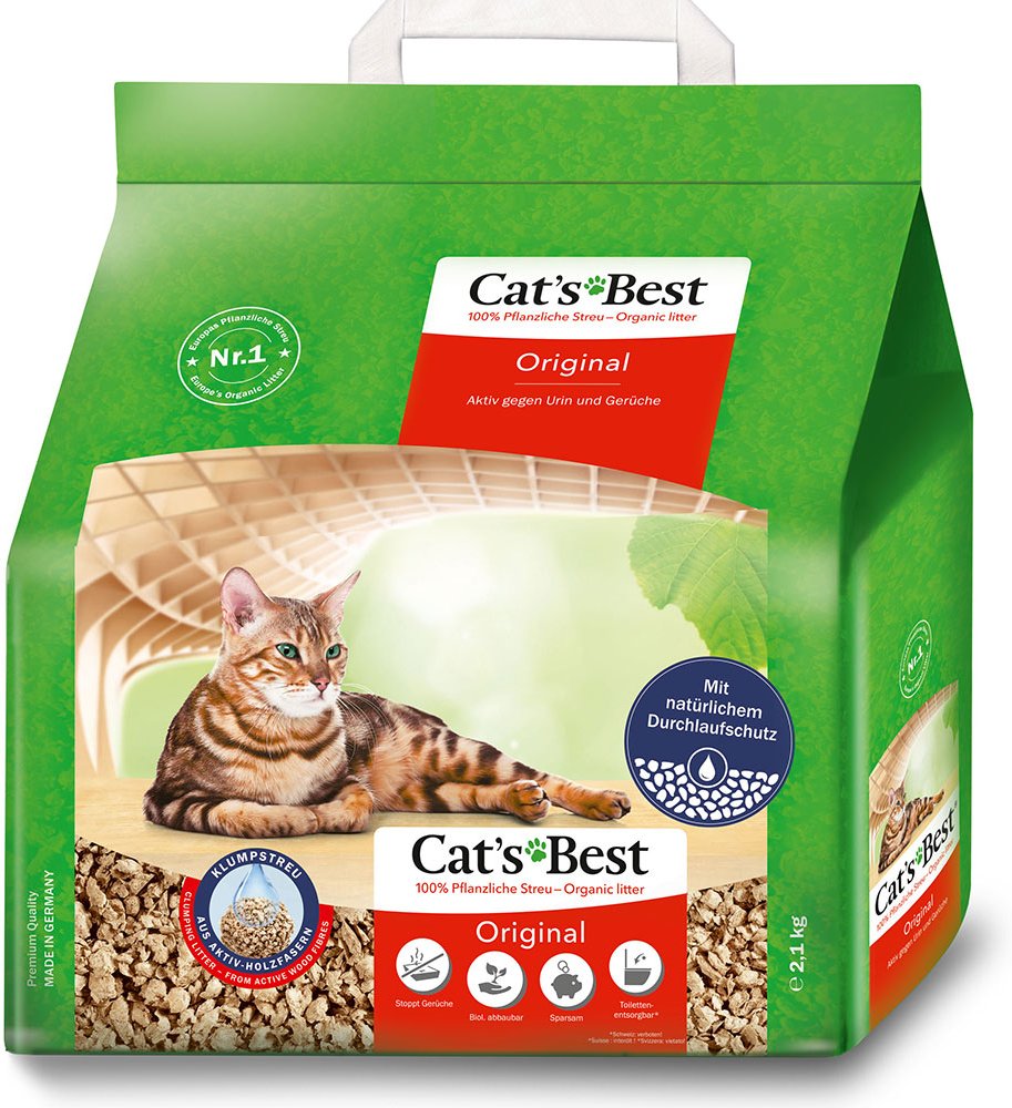 Cat's Best Original Katzenstreu - 5 l (ca. 2,1 kg)