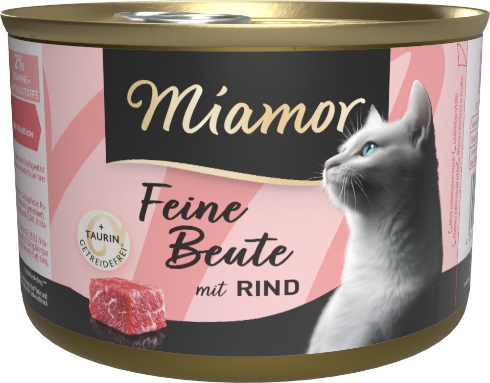 Sparpaket Miamor Feine Beute 24 x 185 g - Rind