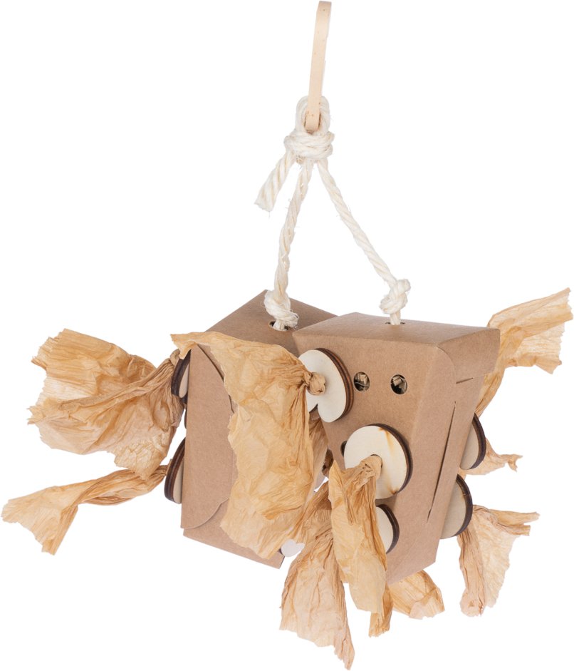 TIAKI Vogelspielzeug Pizzakarton - 1 Stück